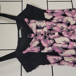 Soft Purple Floral Dress